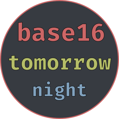 Base16 Tomorrow Night